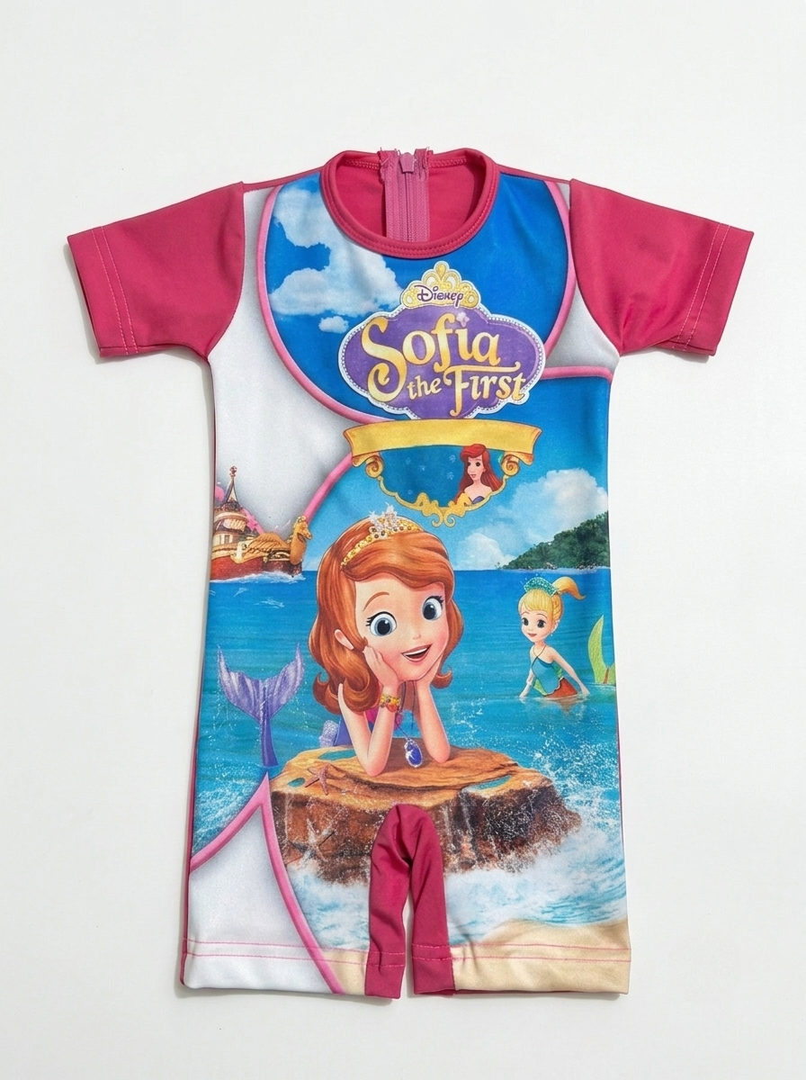Sofia the First swimsuit — front print